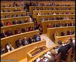Zapatero en el Senado