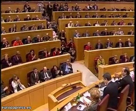 Zapatero en el Senado