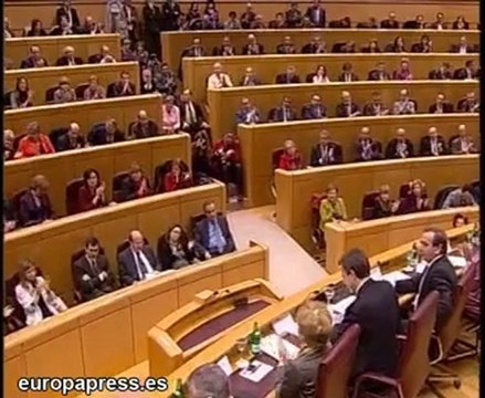 Zapatero en el Senado