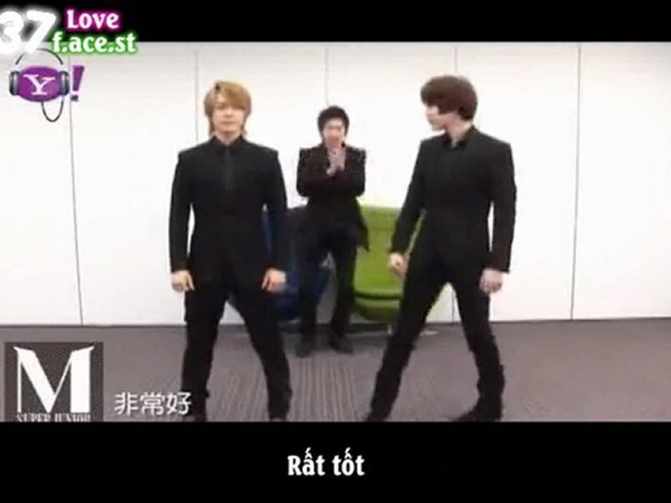 [Vietsub]110517  Yahoo! Taiwan Music Special - Eunhyuk Teach Perfection's Dance Step [EH, DH, KH][137f.ace.st]