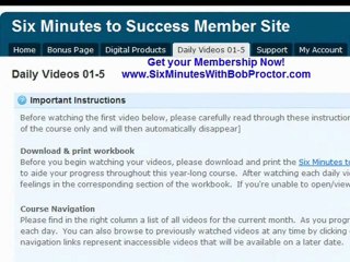 Six Minutes To Success Review