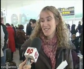 El temporal obliga a cancelar vuelos