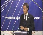 Zapatero traslada su apoyo a Grecia