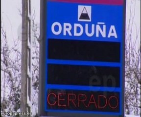 El mal tiempo provoca cortes de tráfico en Euskadi