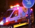 Cuatro heridos en un incendio en Moratalaz