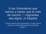 Inmigrantes (homenaje voluntarios)