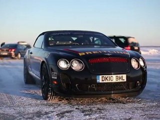 Bentley Supersports Convertible Ice Speed Record 2011