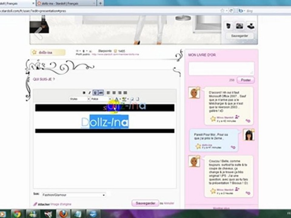 Stardoll Présentation
