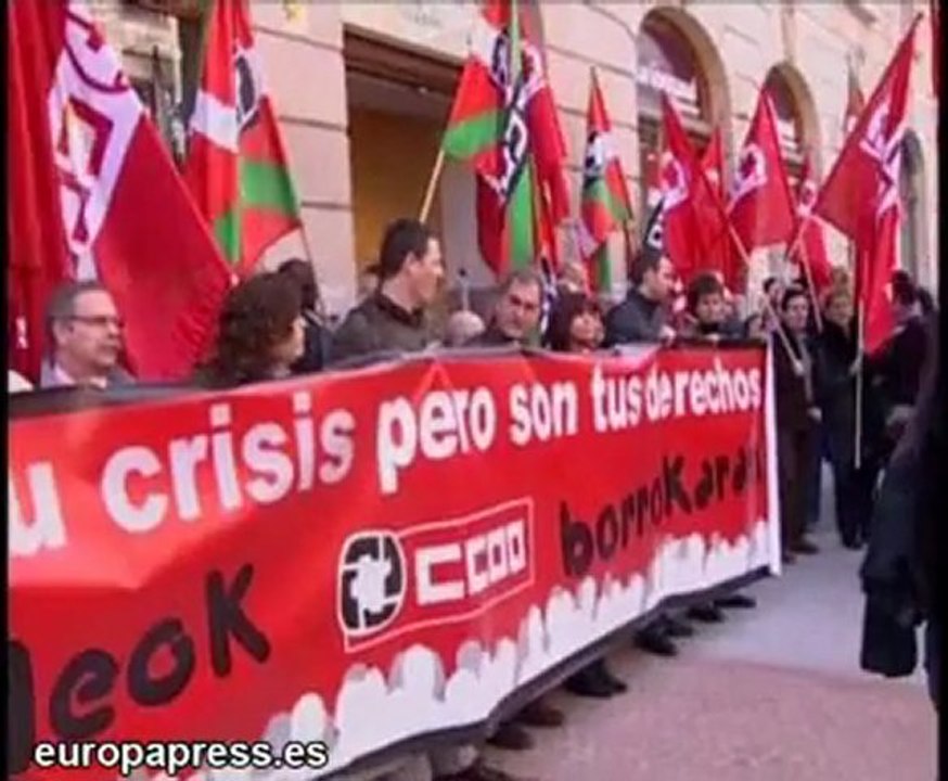 Reacciones ante la manifestación de sindicatos