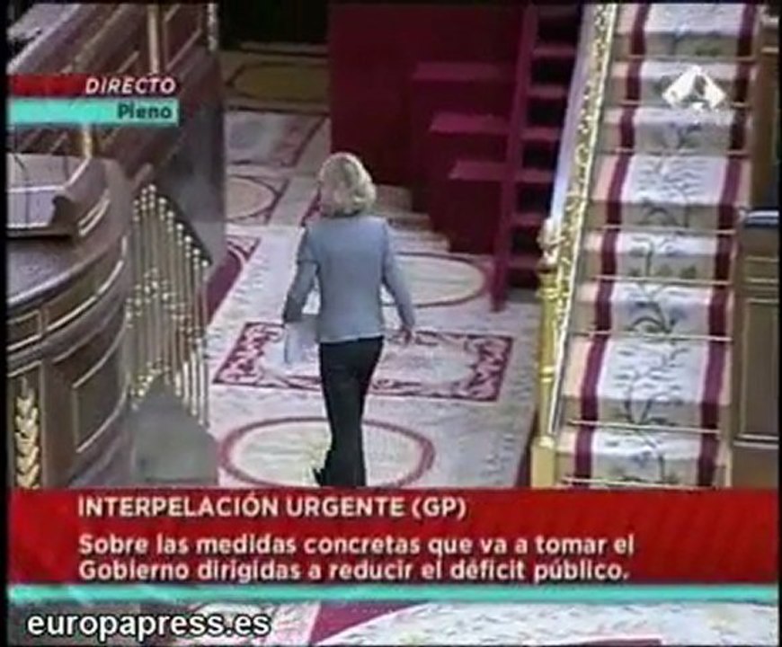 PP sólo apoyará una rectificación económica