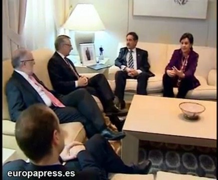 Blanco aborda los plazos del AVE en Cantabría