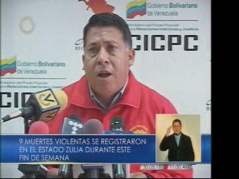 Balance del CICPC-Zulia