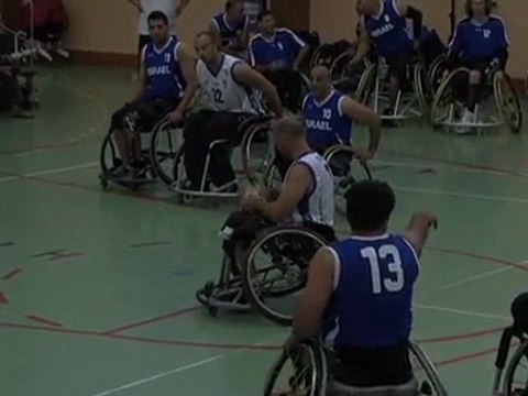 HANDIBASKET TOURNOI 4 NATIONS FRANCE-ISRAËL