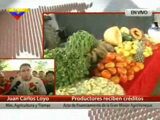 Gobierno entrega más de Bs.11 millones a productores agrícolas de Carabobo