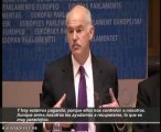 Papandreu critica a los bancos