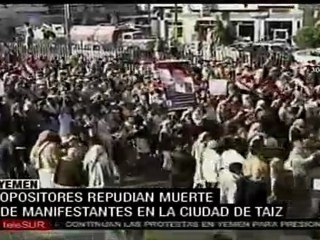 Nuevas protestas antigubernametales en Yemen