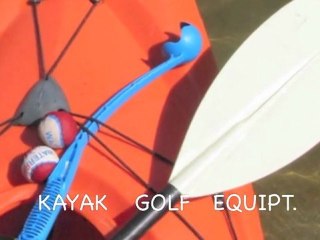 Kayak Golf at Scotty's Landing, Pine Creek  Chico, CA