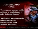 Las FARC proponen un cese al conflicto armado