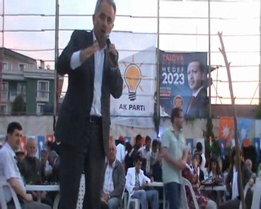 AK PARTİ YALOVA MİLLETVEKİLİ ADAYI TEMEL COŞKUN'UN İSMET PAŞA VE MUSTAFA KEMAL PAŞA MAHALLE YEMEKLERİ KONUŞMASI