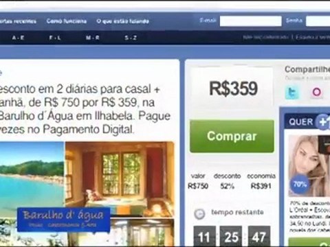 Sites de compra coletiva atraem consumidores com descontos d