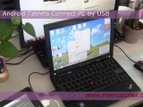 Android Tablets Connect PC by USB