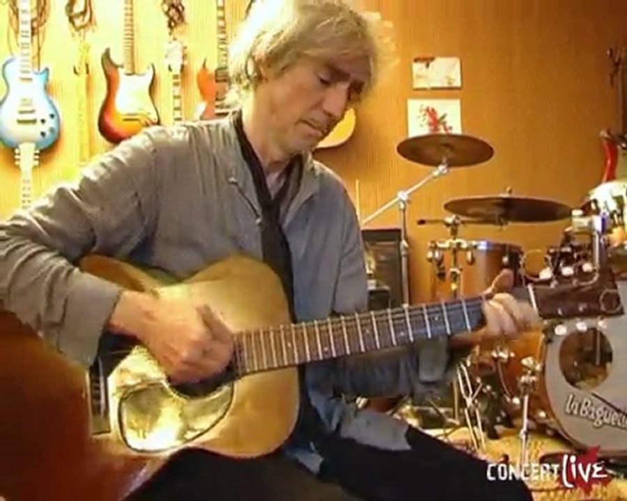 Louis Bertignac en session acoustique