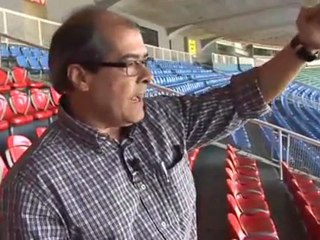 O gigante fecha para obras