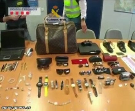 Detienen a una banda de ladrones en Barcelona