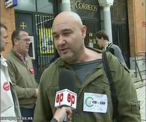 CCOO y C-SIF se encierran en Correos