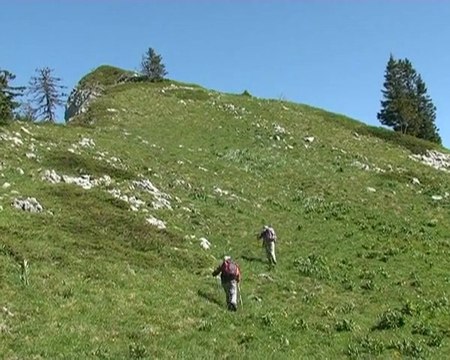 Crêtes d'Hurtières 1740 m du col dela Charmette - Chartreuse