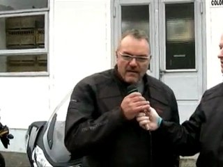 Le club de moto de Monthléry en visite chez les catésiens