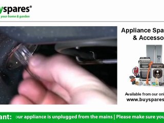 How to change the lamp in an oven (DeDietrich)