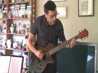 Premiers essais guitare électrique