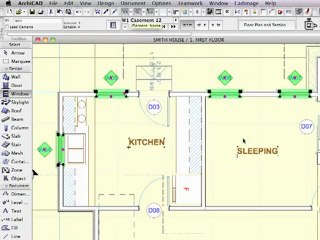 ArchiCAD Video Tutorial - Setting Door Window IDs
