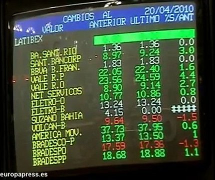 El Ibex 35 sube un 0,95% al cierre