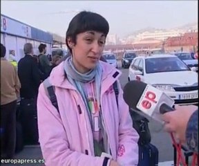 Españoles llegan en ferry desde Inglaterra