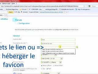 Créer un forum: Modifier le favicon pour votre forum Forumactif