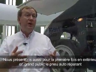 Michelin, les innovations technologiques du Challenge Bibendum