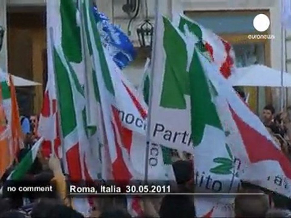 Berlusconi party defeated in local elections - no comment