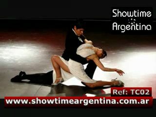 REF: TC02 TANGO COUPLE OF DANCERS PAREJAS DE BAILARINES www.showtimeargentina.com.ar