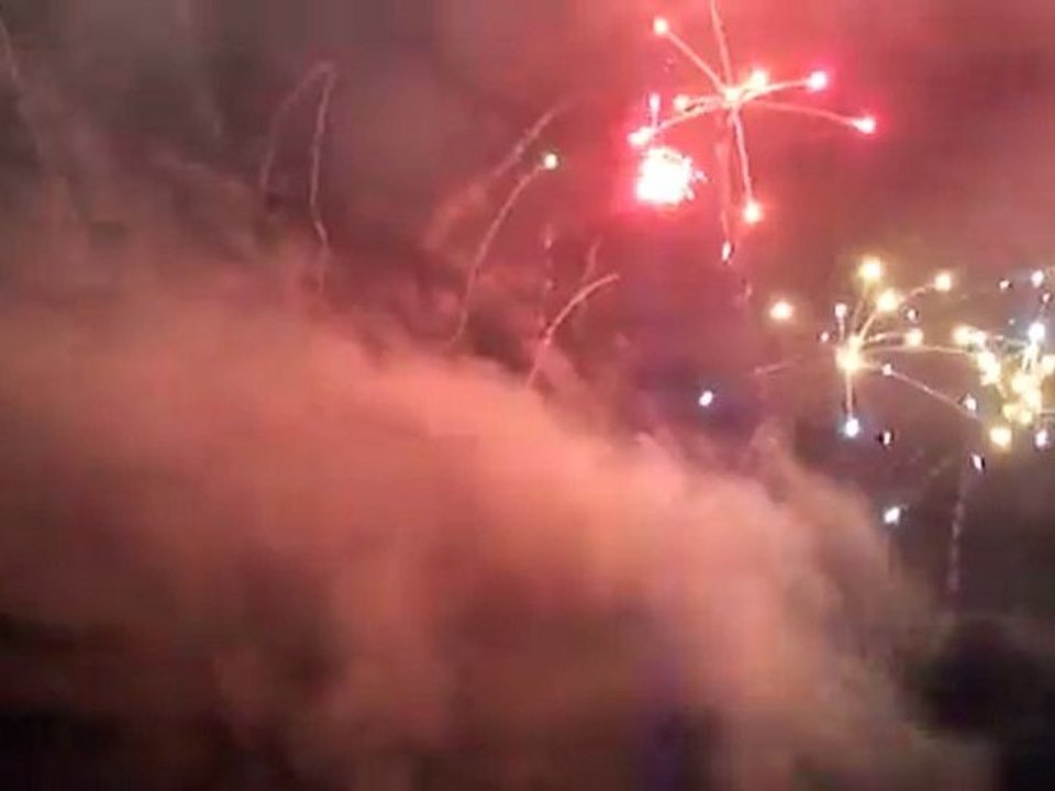 Feu d'artifice de Pont à Chaussy