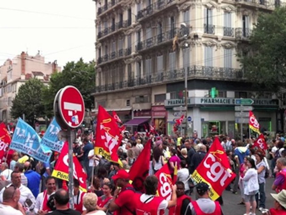 Une manif,