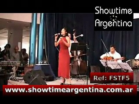 REF: FSTF5 CANTANTE FEMENINA TANGO FOLKLORE showtimeargentina.com.ar