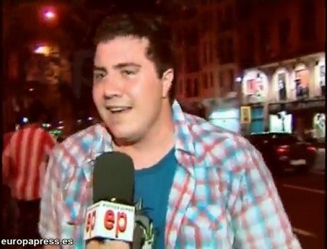 Colchoneros en Neptuno celebran pase a la final