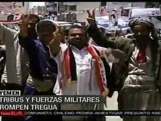 En Yemen, tribus y militares rompen tregua