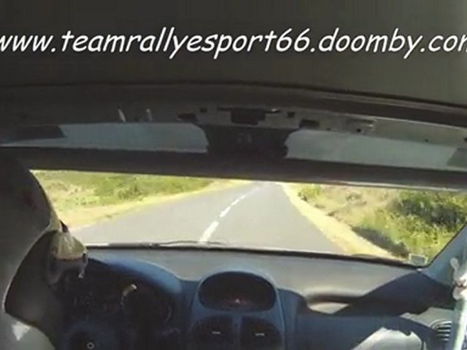 Team Rallye Sport 66 rallye du Printemps 2011 ES1