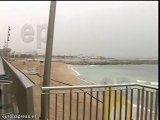 Se apaga el sol en las playas de Barcelona