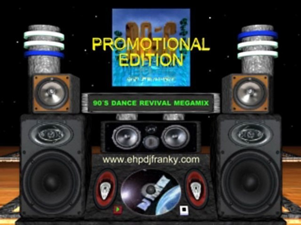 DJ FRANKY - (VIDEOHEARDS) - 90´S DANCE REVIVAL MEGAMIX - PROMOTIONAL EDITION