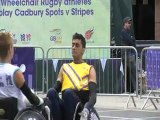 Mandip Sehmi showcases wheelchair rugby