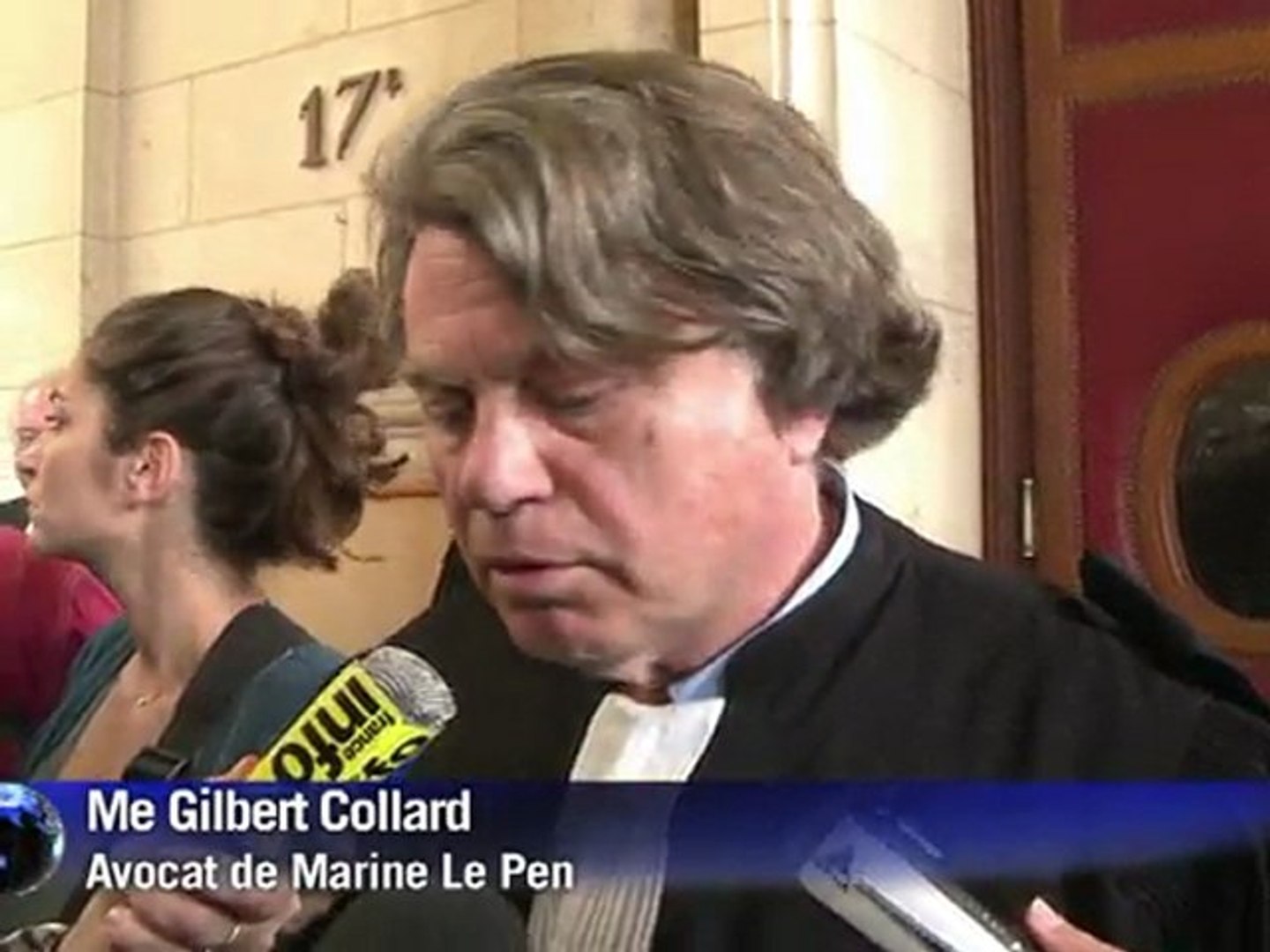 Menaces Contre Marine Le Pen Un Rappeur Au Tribunal Video Dailymotion